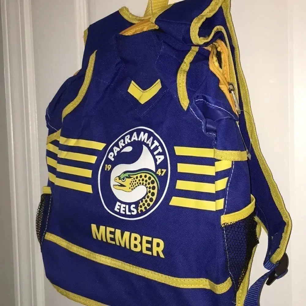 Sydney Parramatta Eels NRL rugby kids backpack
